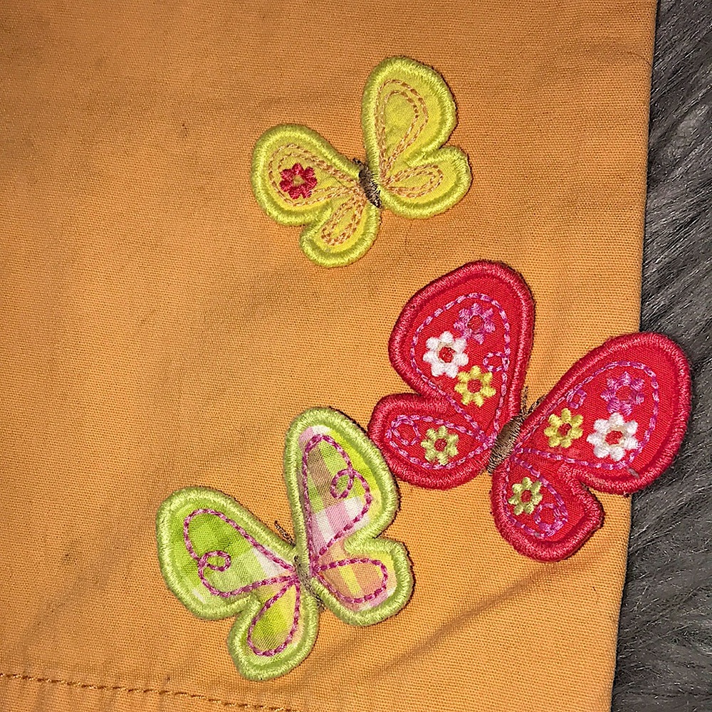 Vintage Gymboree Butterfly Capri Pants size 8 - Picture 11 of 15